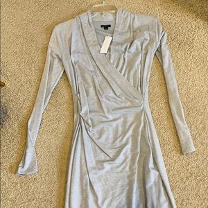 Ann Taylor Grey jersey dress